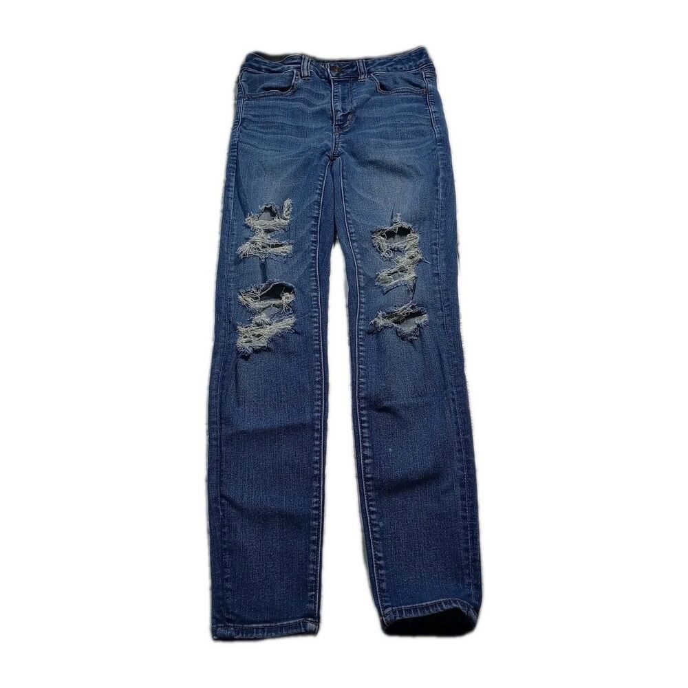 American Eagle Women’s Denim Jeans Next Level Stretch  High Rise Size 6